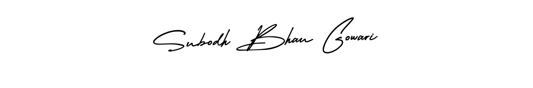 See photos of Subodh Bhau Gowari official signature by Spectra . Check more albums & portfolios. Read reviews & check more about AmerikaSignatureDemo-Regular font. Subodh Bhau Gowari signature style 3 images and pictures png