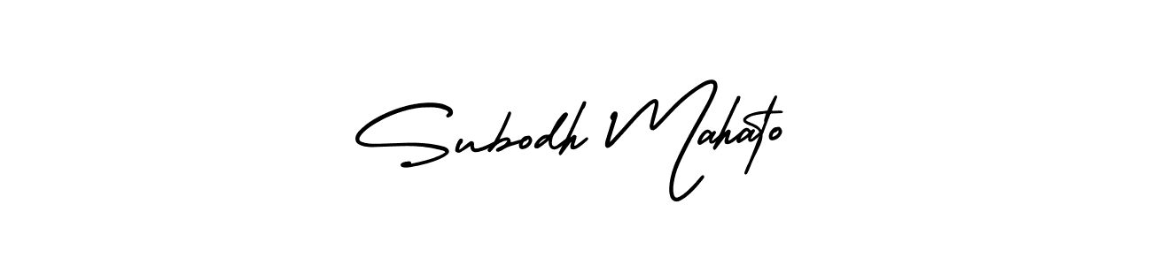 Make a beautiful signature design for name Subodh Mahato. Use this online signature maker to create a handwritten signature for free. Subodh Mahato signature style 3 images and pictures png