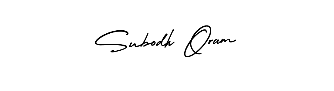 Best and Professional Signature Style for Subodh Oram. AmerikaSignatureDemo-Regular Best Signature Style Collection. Subodh Oram signature style 3 images and pictures png