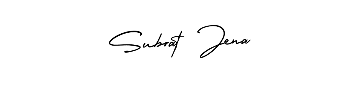 Similarly AmerikaSignatureDemo-Regular is the best handwritten signature design. Signature creator online .You can use it as an online autograph creator for name Subrat  Jena. Subrat  Jena signature style 3 images and pictures png