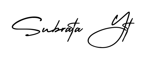 Explore multiple handwriting variations for Subrata Yt including this stunning AmerikaSignatureDemo-Regular design. Free to use across all platforms. Subrata Yt signature style 3 images and pictures png