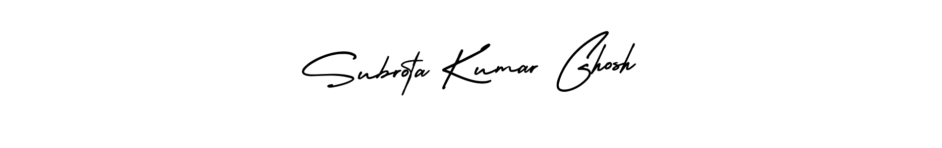 How to make Subrota Kumar Ghosh signature? AmerikaSignatureDemo-Regular is a professional autograph style. Create handwritten signature for Subrota Kumar Ghosh name. Subrota Kumar Ghosh signature style 3 images and pictures png