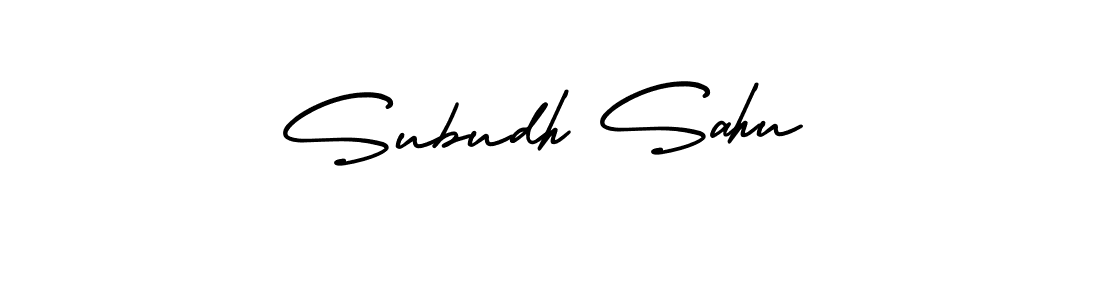 Also You can easily find your signature by using the search form. We will create Subudh Sahu name handwritten signature images for you free of cost using AmerikaSignatureDemo-Regular sign style. Subudh Sahu signature style 3 images and pictures png