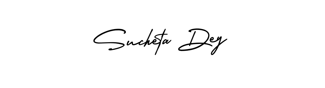 How to make Sucheta Dey signature? AmerikaSignatureDemo-Regular is a professional autograph style. Create handwritten signature for Sucheta Dey name. Sucheta Dey signature style 3 images and pictures png