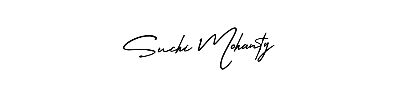 This is the best signature style for the Suchi Mohanty name. Also you like these signature font (AmerikaSignatureDemo-Regular). Mix name signature. Suchi Mohanty signature style 3 images and pictures png