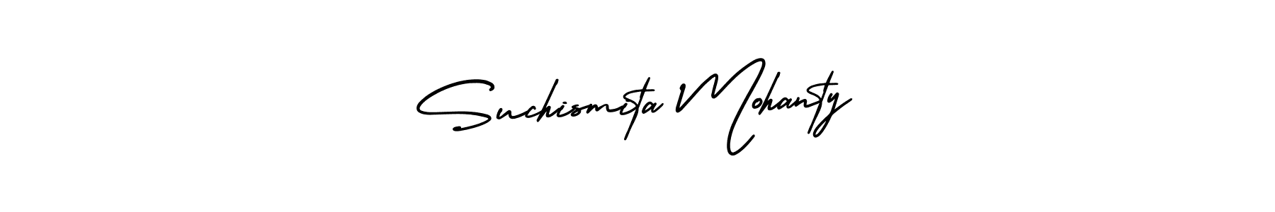 Make a short Suchismita Mohanty signature style. Manage your documents anywhere anytime using AmerikaSignatureDemo-Regular. Create and add eSignatures, submit forms, share and send files easily. Suchismita Mohanty signature style 3 images and pictures png