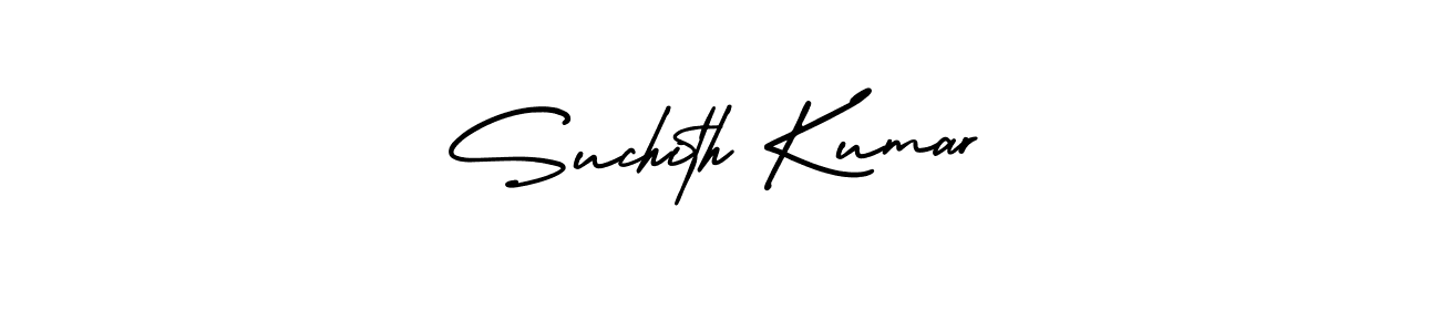 How to Draw Suchith Kumar signature style? AmerikaSignatureDemo-Regular is a latest design signature styles for name Suchith Kumar. Suchith Kumar signature style 3 images and pictures png