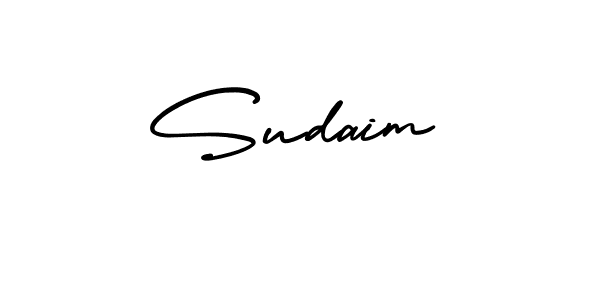 How to make Sudaim signature? AmerikaSignatureDemo-Regular is a professional autograph style. Create handwritten signature for Sudaim name. Sudaim signature style 3 images and pictures png