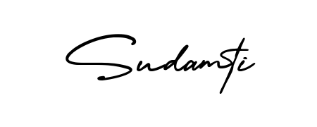 Also You can easily find your signature by using the search form. We will create Sudamti name handwritten signature images for you free of cost using AmerikaSignatureDemo-Regular sign style. Sudamti signature style 3 images and pictures png