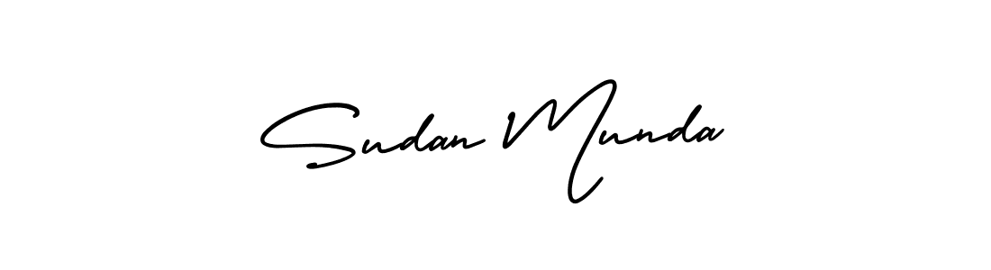 Best and Professional Signature Style for Sudan Munda. AmerikaSignatureDemo-Regular Best Signature Style Collection. Sudan Munda signature style 3 images and pictures png