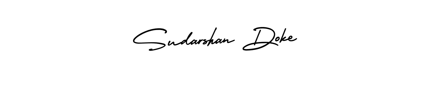 Make a beautiful signature design for name Sudarshan Doke. Use this online signature maker to create a handwritten signature for free. Sudarshan Doke signature style 3 images and pictures png