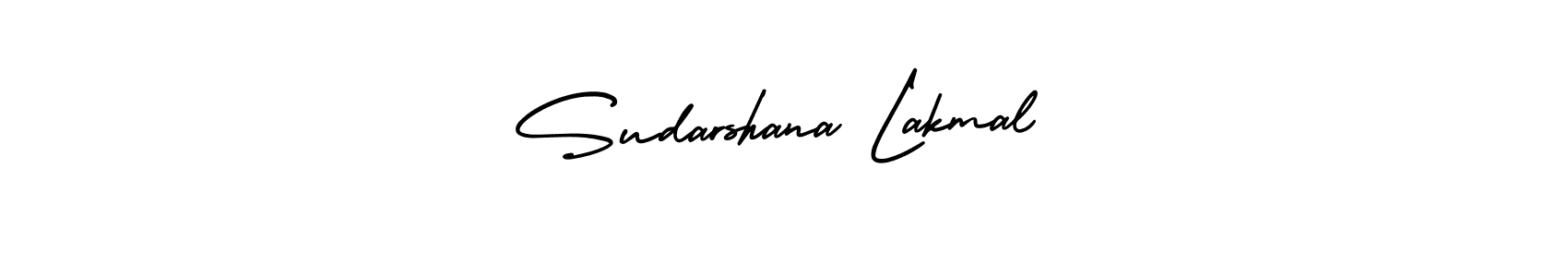 Use a signature maker to create a handwritten signature online. With this signature software, you can design (AmerikaSignatureDemo-Regular) your own signature for name Sudarshana Lakmal. Sudarshana Lakmal signature style 3 images and pictures png
