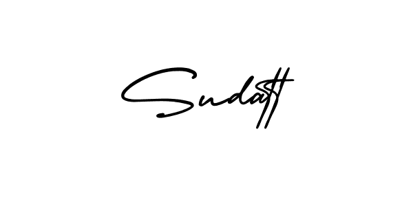 Make a beautiful signature design for name Sudatt. Use this online signature maker to create a handwritten signature for free. Sudatt signature style 3 images and pictures png