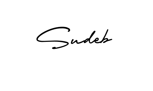 if you are searching for the best signature style for your name Sudeb. so please give up your signature search. here we have designed multiple signature styles  using AmerikaSignatureDemo-Regular. Sudeb signature style 3 images and pictures png