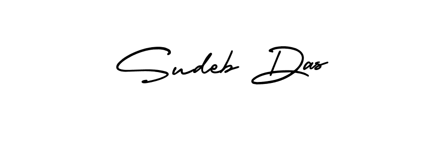 Sudeb Das stylish signature style. Best Handwritten Sign (AmerikaSignatureDemo-Regular) for my name. Handwritten Signature Collection Ideas for my name Sudeb Das. Sudeb Das signature style 3 images and pictures png