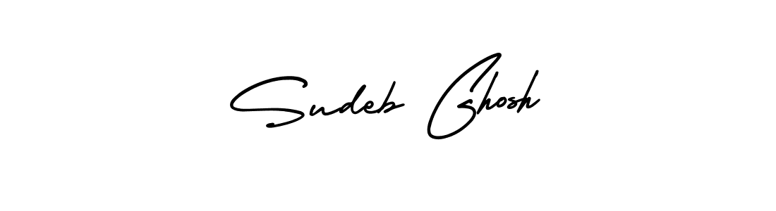 Create a beautiful signature design for name Sudeb Ghosh. With this signature (AmerikaSignatureDemo-Regular) fonts, you can make a handwritten signature for free. Sudeb Ghosh signature style 3 images and pictures png