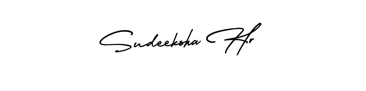 Also we have Sudeeksha Hr name is the best signature style. Create professional handwritten signature collection using AmerikaSignatureDemo-Regular autograph style. Sudeeksha Hr signature style 3 images and pictures png