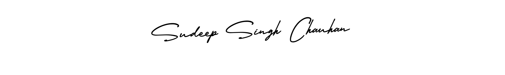 How to make Sudeep Singh Chauhan signature? AmerikaSignatureDemo-Regular is a professional autograph style. Create handwritten signature for Sudeep Singh Chauhan name. Sudeep Singh Chauhan signature style 3 images and pictures png