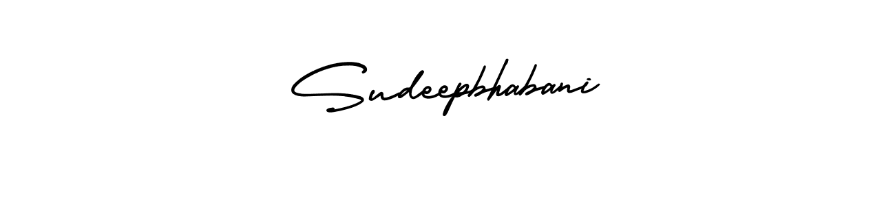 if you are searching for the best signature style for your name Sudeepbhabani. so please give up your signature search. here we have designed multiple signature styles  using AmerikaSignatureDemo-Regular. Sudeepbhabani signature style 3 images and pictures png