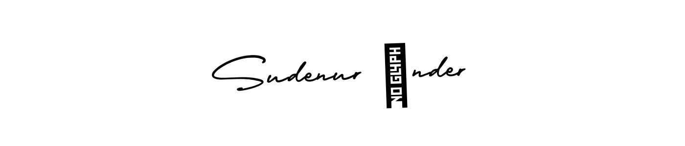 It looks lik you need a new signature style for name Sudenur Önder. Design unique handwritten (AmerikaSignatureDemo-Regular) signature with our free signature maker in just a few clicks. Sudenur Önder signature style 3 images and pictures png