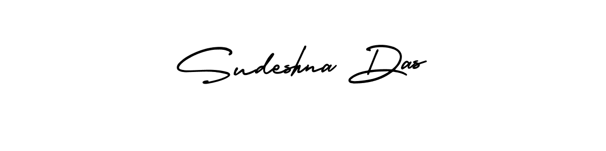 How to Draw Sudeshna Das signature style? AmerikaSignatureDemo-Regular is a latest design signature styles for name Sudeshna Das. Sudeshna Das signature style 3 images and pictures png