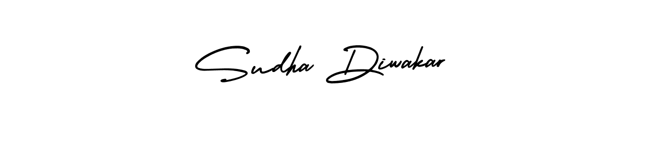 Also we have Sudha Diwakar name is the best signature style. Create professional handwritten signature collection using AmerikaSignatureDemo-Regular autograph style. Sudha Diwakar signature style 3 images and pictures png