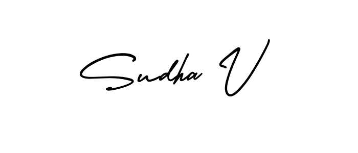 You can use this online signature creator to create a handwritten signature for the name Sudha V. This is the best online autograph maker. Sudha V signature style 3 images and pictures png