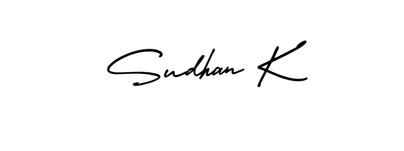 See photos of Sudhan K official signature by Spectra . Check more albums & portfolios. Read reviews & check more about AmerikaSignatureDemo-Regular font. Sudhan K signature style 3 images and pictures png