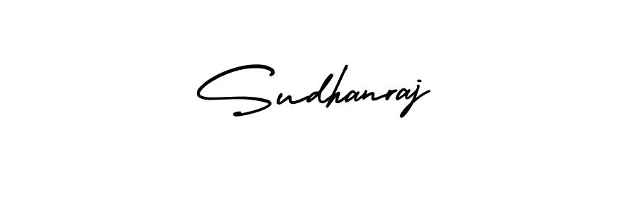 Make a beautiful signature design for name Sudhanraj. With this signature (AmerikaSignatureDemo-Regular) style, you can create a handwritten signature for free. Sudhanraj signature style 3 images and pictures png