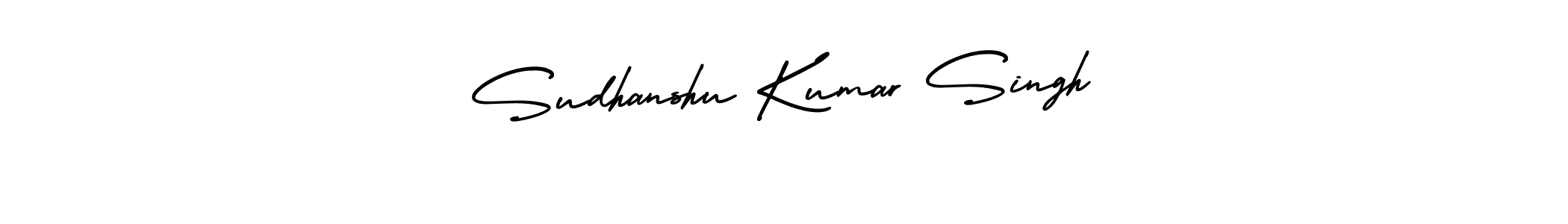 The best way (AmerikaSignatureDemo-Regular) to make a short signature is to pick only two or three words in your name. The name Sudhanshu Kumar Singh include a total of six letters. For converting this name. Sudhanshu Kumar Singh signature style 3 images and pictures png