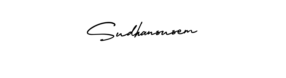 Also we have Sudhansusem name is the best signature style. Create professional handwritten signature collection using AmerikaSignatureDemo-Regular autograph style. Sudhansusem signature style 3 images and pictures png