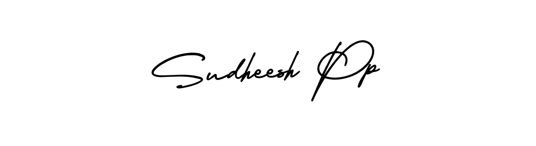 How to make Sudheesh Pp signature? AmerikaSignatureDemo-Regular is a professional autograph style. Create handwritten signature for Sudheesh Pp name. Sudheesh Pp signature style 3 images and pictures png