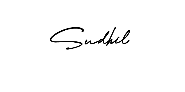 Make a short Sudhil signature style. Manage your documents anywhere anytime using AmerikaSignatureDemo-Regular. Create and add eSignatures, submit forms, share and send files easily. Sudhil signature style 3 images and pictures png