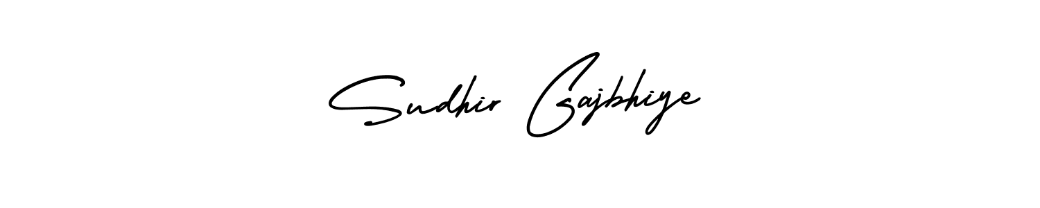 Make a beautiful signature design for name Sudhir Gajbhiye. With this signature (AmerikaSignatureDemo-Regular) style, you can create a handwritten signature for free. Sudhir Gajbhiye signature style 3 images and pictures png