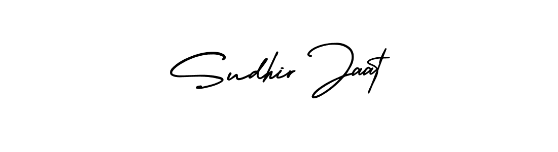 How to Draw Sudhir Jaat signature style? AmerikaSignatureDemo-Regular is a latest design signature styles for name Sudhir Jaat. Sudhir Jaat signature style 3 images and pictures png