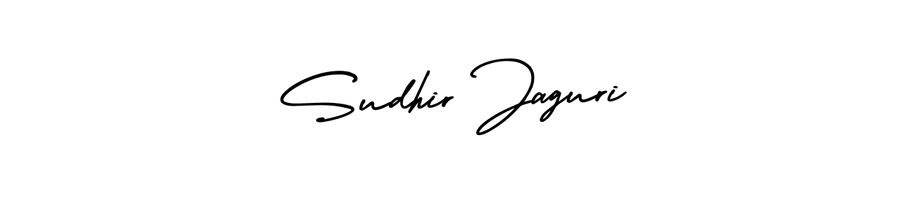Design your own signature with our free online signature maker. With this signature software, you can create a handwritten (AmerikaSignatureDemo-Regular) signature for name Sudhir Jaguri. Sudhir Jaguri signature style 3 images and pictures png