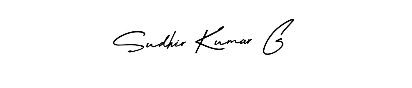 if you are searching for the best signature style for your name Sudhir Kumar G. so please give up your signature search. here we have designed multiple signature styles  using AmerikaSignatureDemo-Regular. Sudhir Kumar G signature style 3 images and pictures png