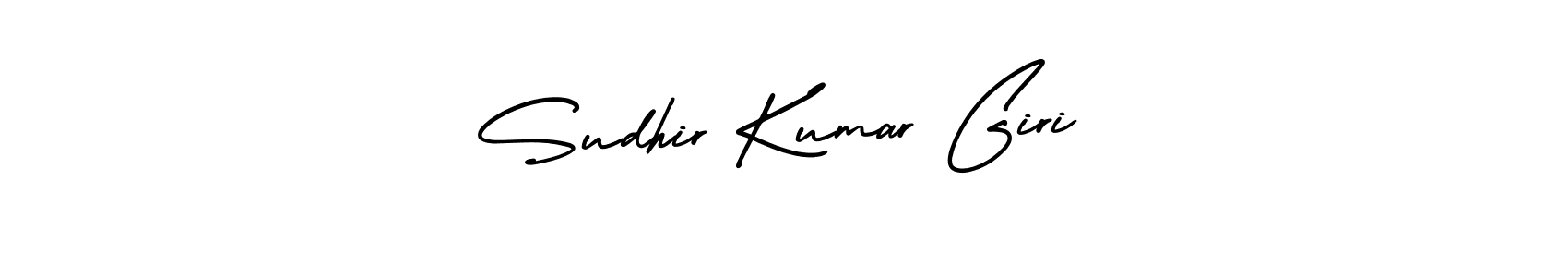 AmerikaSignatureDemo-Regular is a professional signature style that is perfect for those who want to add a touch of class to their signature. It is also a great choice for those who want to make their signature more unique. Get Sudhir Kumar Giri name to fancy signature for free. Sudhir Kumar Giri signature style 3 images and pictures png