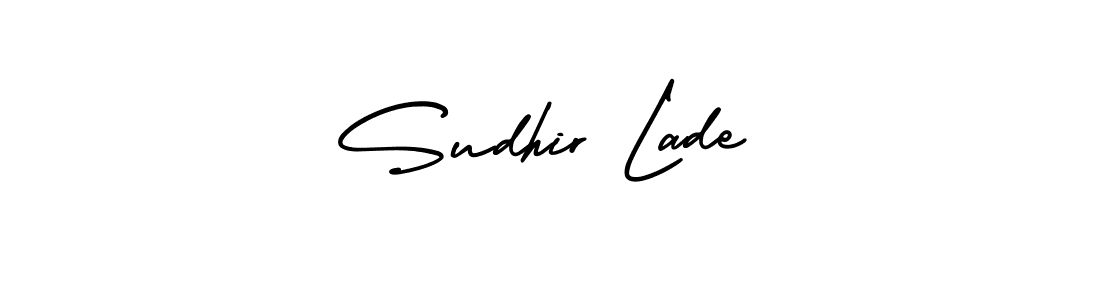 Also we have Sudhir Lade name is the best signature style. Create professional handwritten signature collection using AmerikaSignatureDemo-Regular autograph style. Sudhir Lade signature style 3 images and pictures png