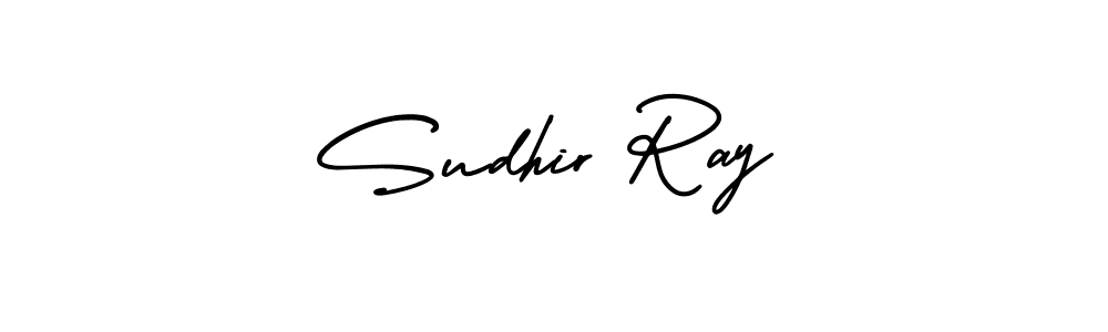 AmerikaSignatureDemo-Regular is a professional signature style that is perfect for those who want to add a touch of class to their signature. It is also a great choice for those who want to make their signature more unique. Get Sudhir Ray name to fancy signature for free. Sudhir Ray signature style 3 images and pictures png