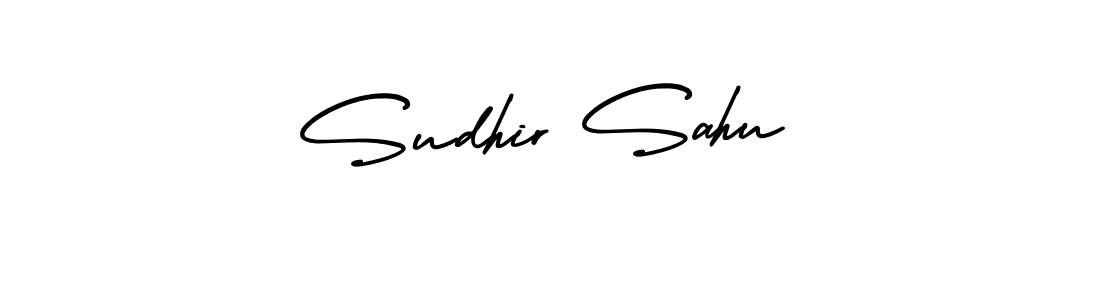Make a short Sudhir Sahu signature style. Manage your documents anywhere anytime using AmerikaSignatureDemo-Regular. Create and add eSignatures, submit forms, share and send files easily. Sudhir Sahu signature style 3 images and pictures png