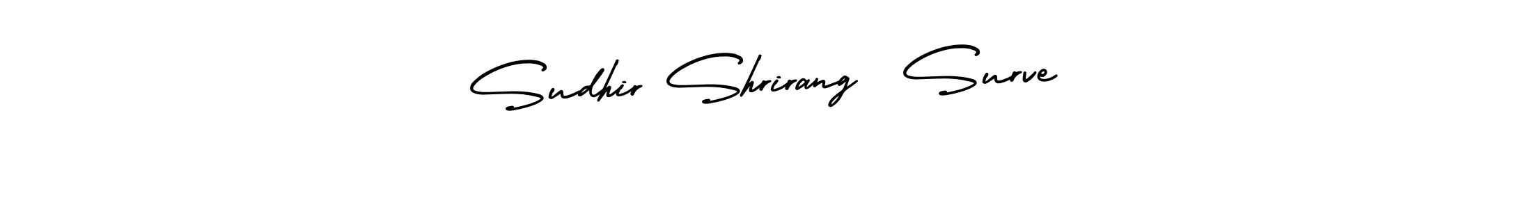 Also we have Sudhir Shrirang  Surve name is the best signature style. Create professional handwritten signature collection using AmerikaSignatureDemo-Regular autograph style. Sudhir Shrirang  Surve signature style 3 images and pictures png