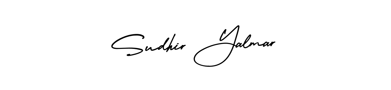 It looks lik you need a new signature style for name Sudhir Yalmar. Design unique handwritten (AmerikaSignatureDemo-Regular) signature with our free signature maker in just a few clicks. Sudhir Yalmar signature style 3 images and pictures png