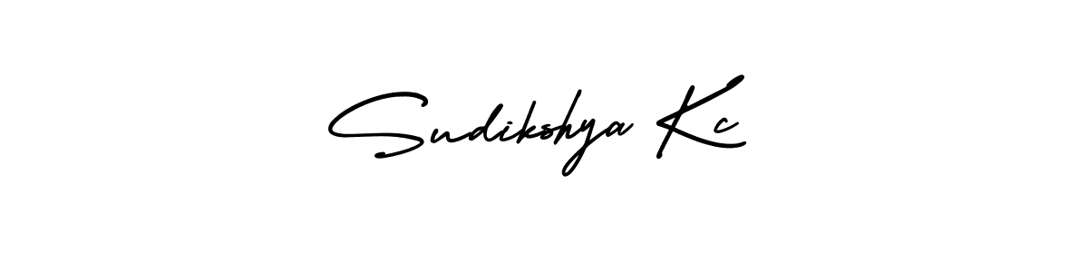 How to Draw Sudikshya Kc signature style? AmerikaSignatureDemo-Regular is a latest design signature styles for name Sudikshya Kc. Sudikshya Kc signature style 3 images and pictures png