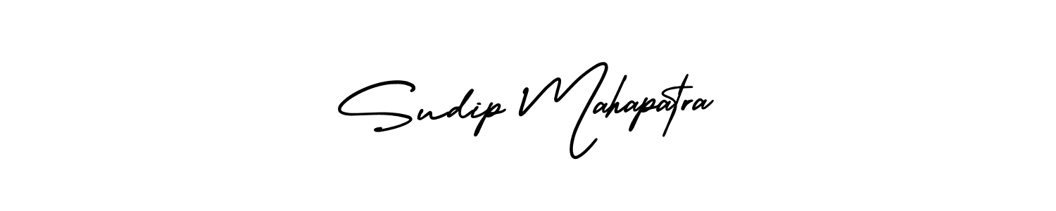 How to Draw Sudip Mahapatra signature style? AmerikaSignatureDemo-Regular is a latest design signature styles for name Sudip Mahapatra. Sudip Mahapatra signature style 3 images and pictures png