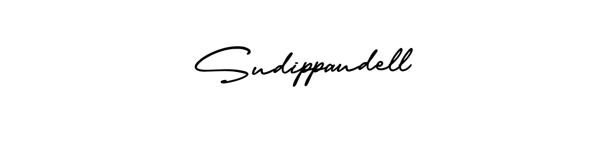 This is the best signature style for the Sudippaudell name. Also you like these signature font (AmerikaSignatureDemo-Regular). Mix name signature. Sudippaudell signature style 3 images and pictures png
