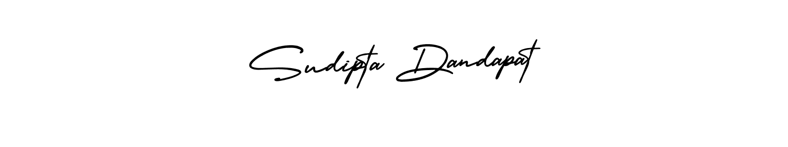 AmerikaSignatureDemo-Regular is a professional signature style that is perfect for those who want to add a touch of class to their signature. It is also a great choice for those who want to make their signature more unique. Get Sudipta Dandapat name to fancy signature for free. Sudipta Dandapat signature style 3 images and pictures png