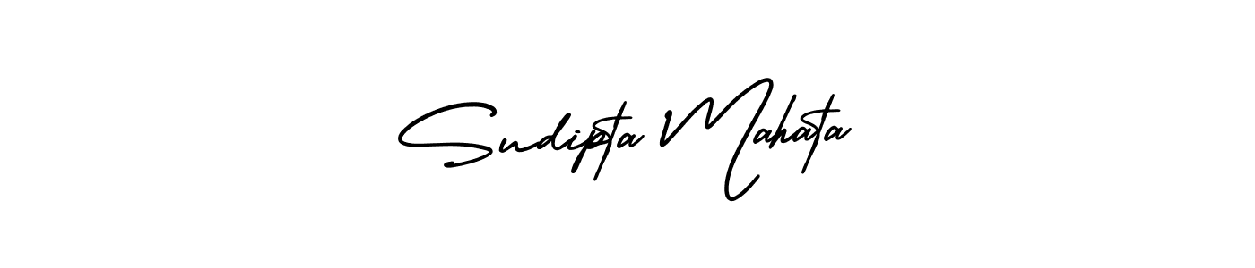 How to Draw Sudipta Mahata signature style? AmerikaSignatureDemo-Regular is a latest design signature styles for name Sudipta Mahata. Sudipta Mahata signature style 3 images and pictures png
