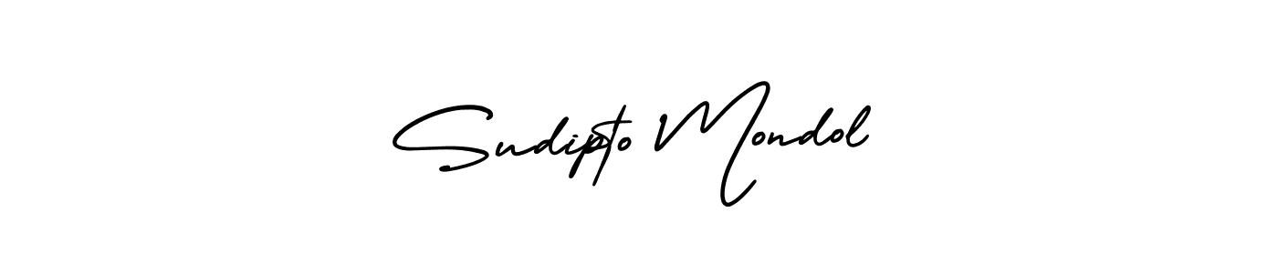 How to Draw Sudipto Mondol signature style? AmerikaSignatureDemo-Regular is a latest design signature styles for name Sudipto Mondol. Sudipto Mondol signature style 3 images and pictures png