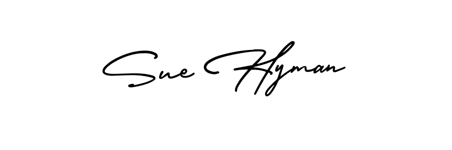 It looks lik you need a new signature style for name Sue Hyman. Design unique handwritten (AmerikaSignatureDemo-Regular) signature with our free signature maker in just a few clicks. Sue Hyman signature style 3 images and pictures png